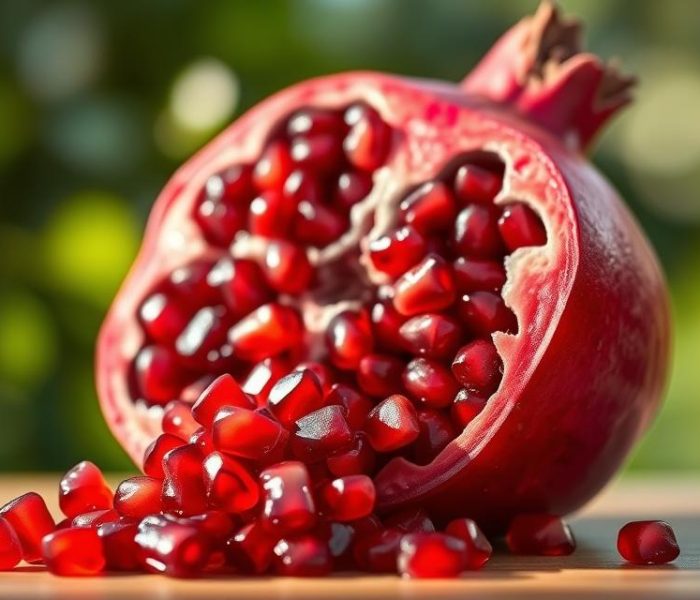 Granat – zdrowotne właściwości, wartości odżywcze i zastosowanie
