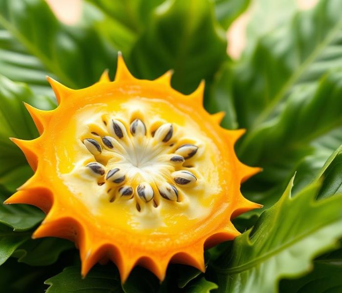 Melon rogaty (kiwano) – zdrowotne właściwości i przechowywanie
