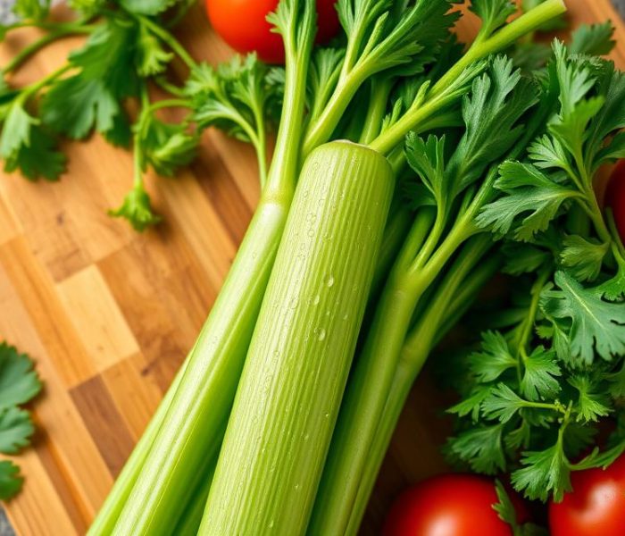 Łodyga selera – zdrowotne właściwości i sposobność do diety