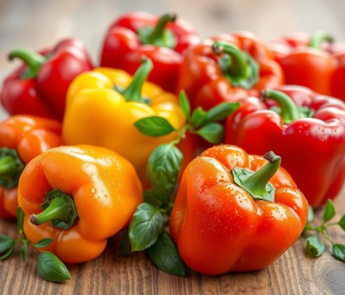 Papryka słodka – właściwości zdrowotne i wartości odżywcze