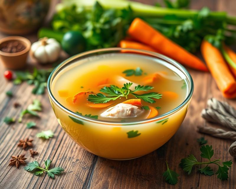 Rosół na diecie: zdrowe właściwości i niskokaloryczne przepisy